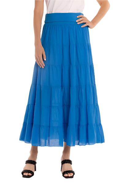 Tiered Maxi Skirt