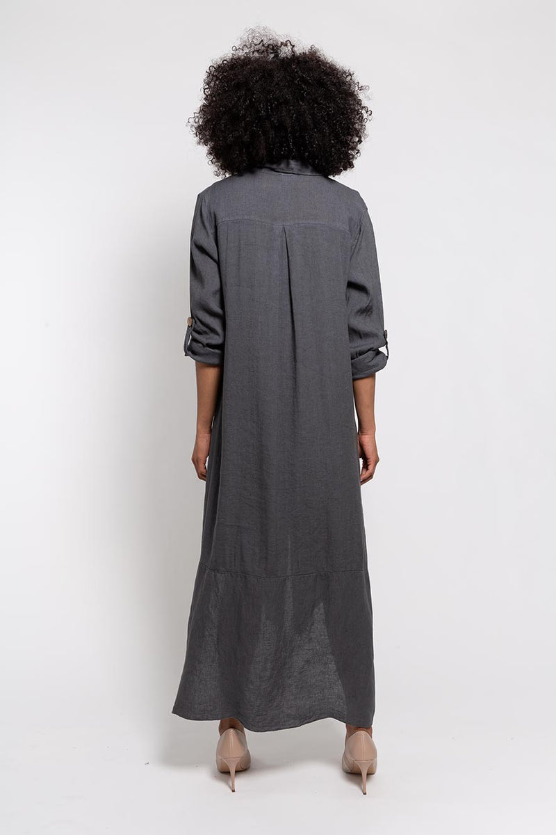 Linen Shirt Dress