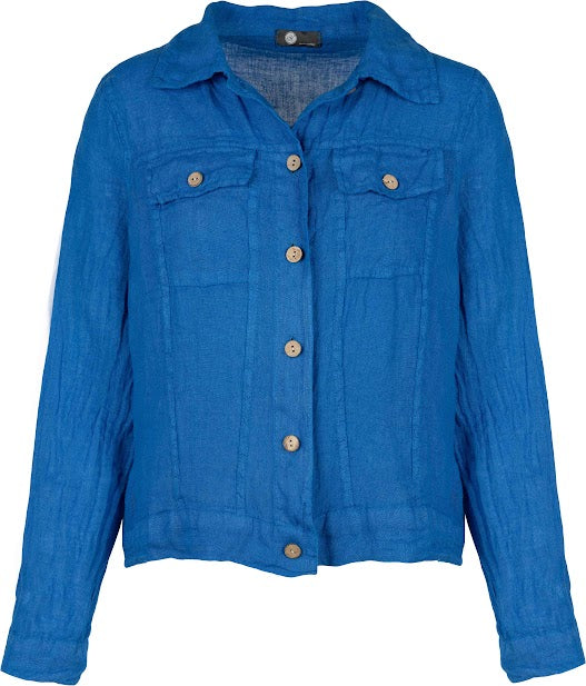 Linen Jacket Top