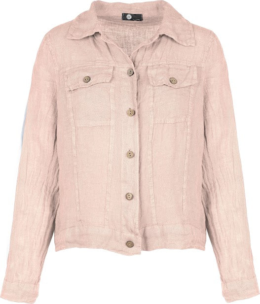 Linen Jacket Top