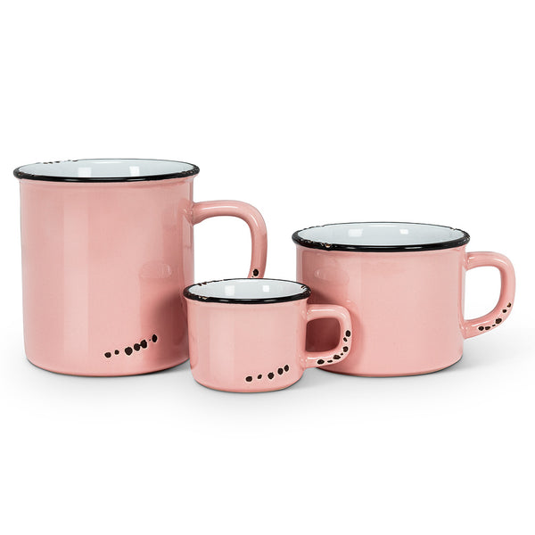 Enamel Look Espresso Mug