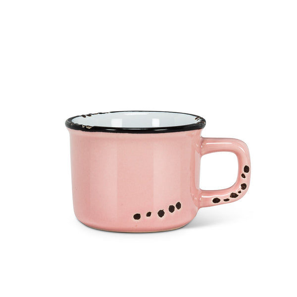 Enamel Look Espresso Mug
