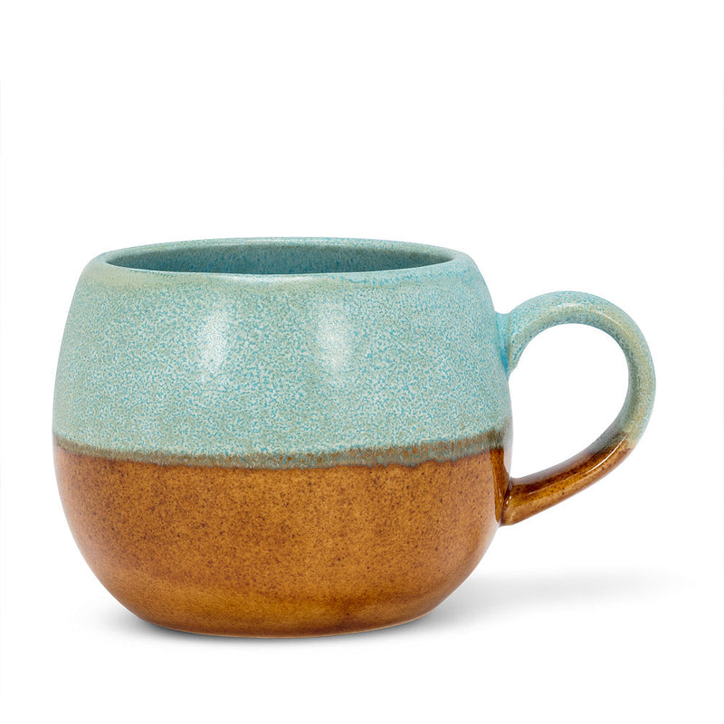 Tri-Colour Ball Mug - BLUE