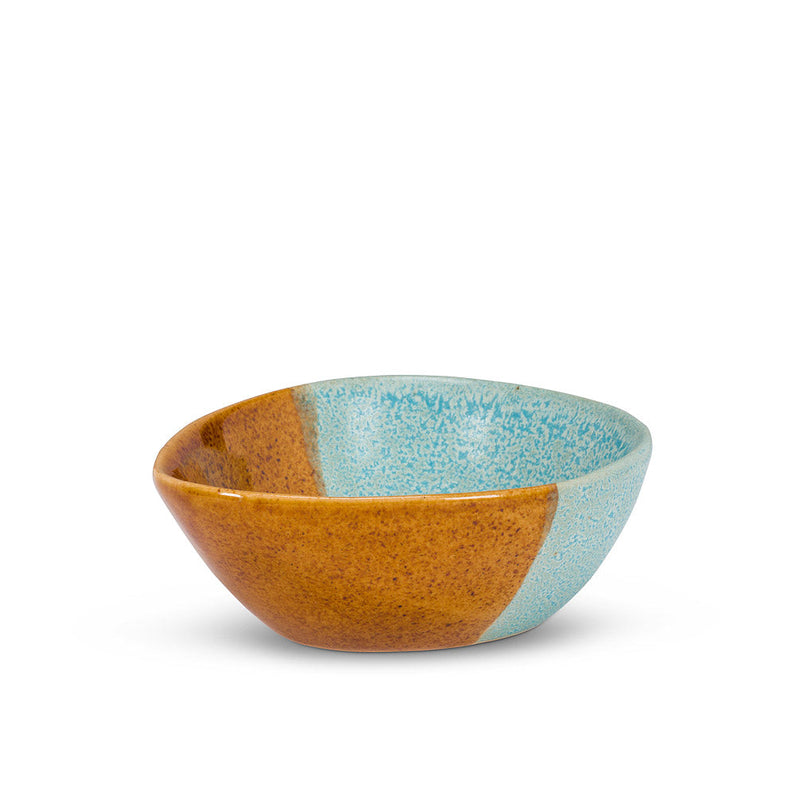 Tri-Colour Mini Teardrop Bowl - BLUE