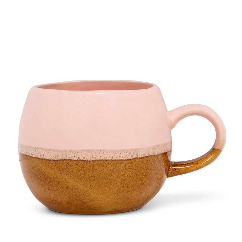 Tri-Colour Ball Mug - PINK