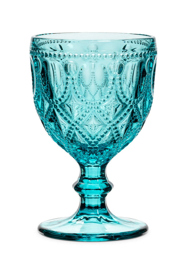 Jewel and Bead Pattern Goblet
