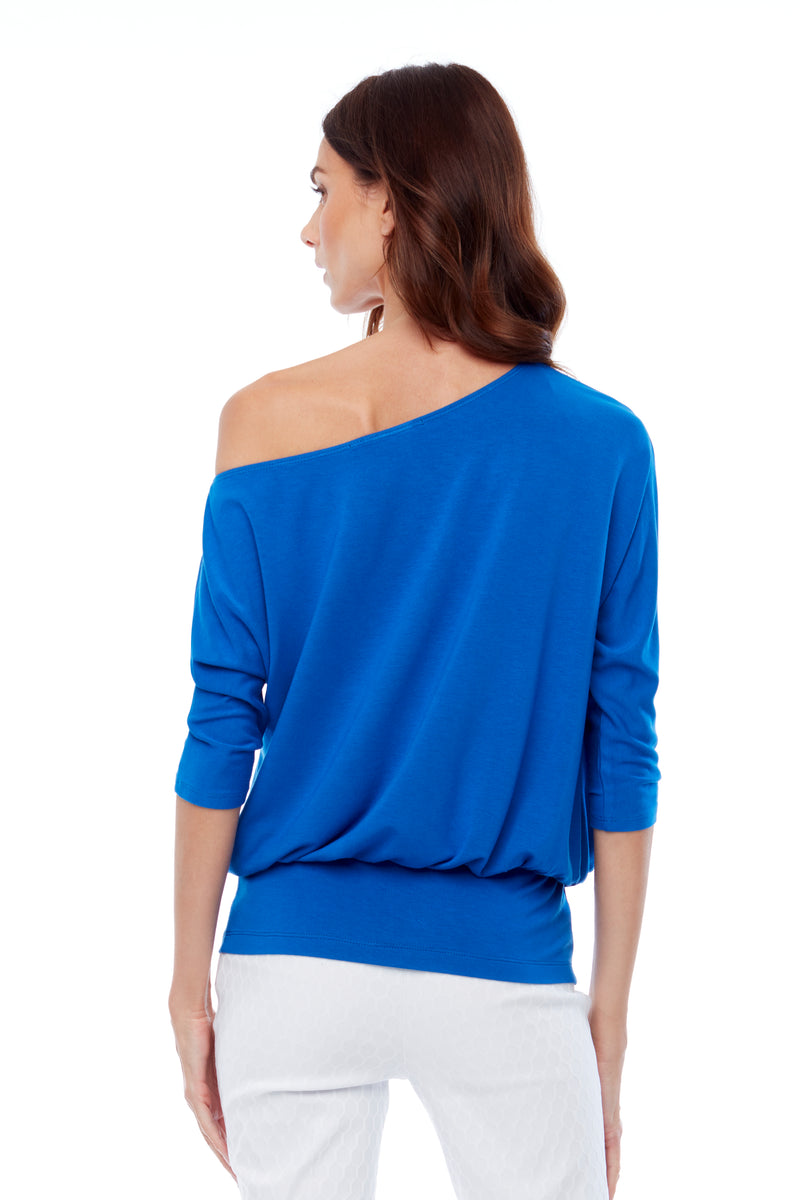 Off-the-Shoulder 3/4 Sleeve Top