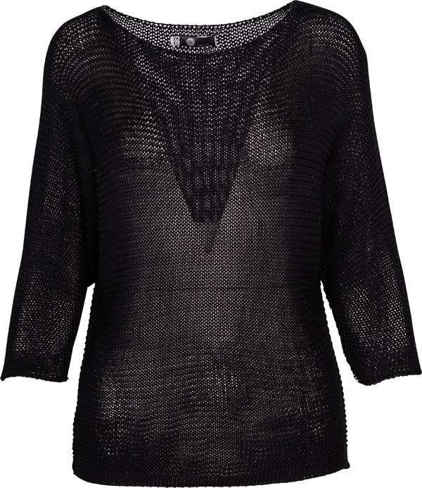 Knit 3/4 Sleeve Sweater