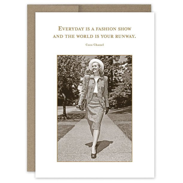 Fashion Show Card