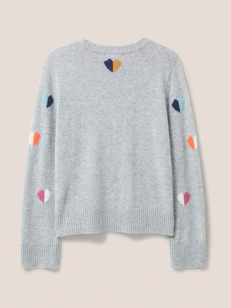 Multi Heart Sweater