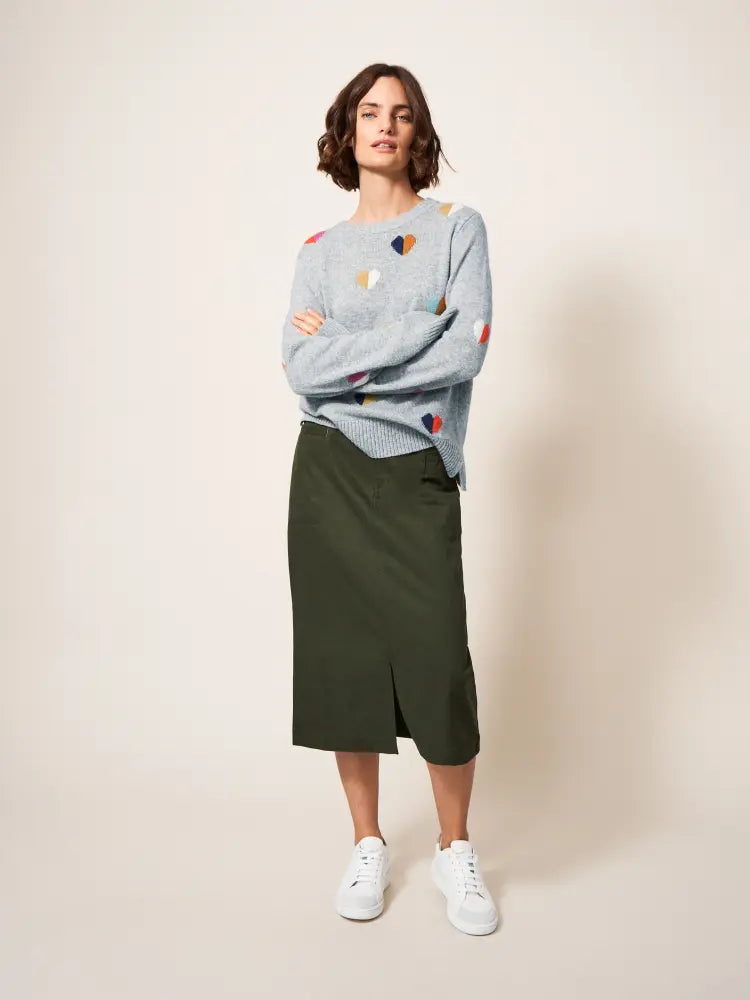 Multi Heart Sweater