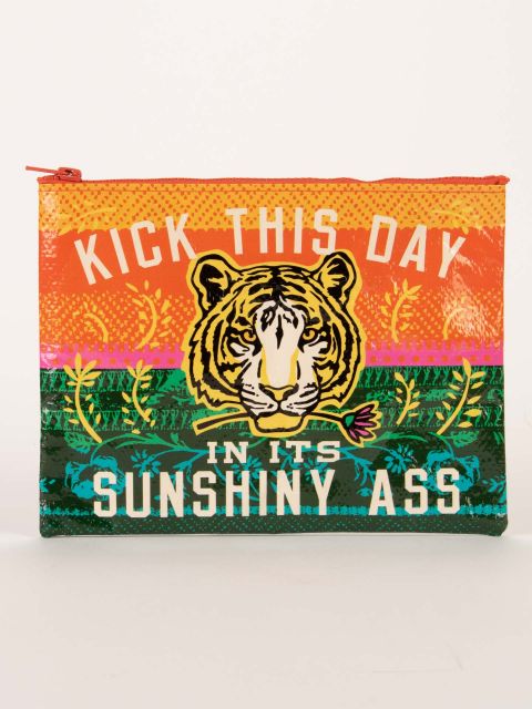 Sunshiny Ass Zipper Pouch
