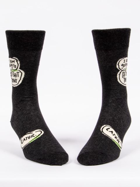 Get Shit Done Men's Socks at Johnny Ruth