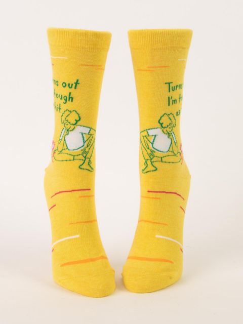 Tough As Shit Crew Socks