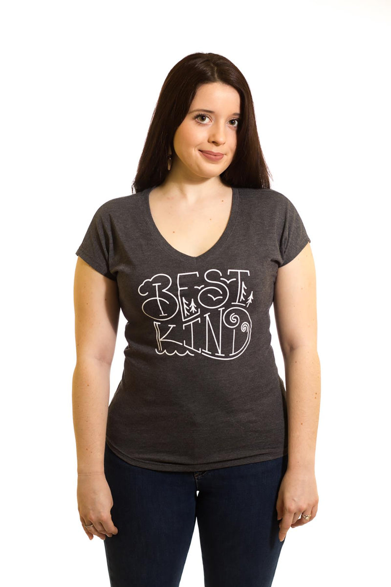 Women’s Grey Best Kind T-Shirt| Newfoundland | Johnny Ruth