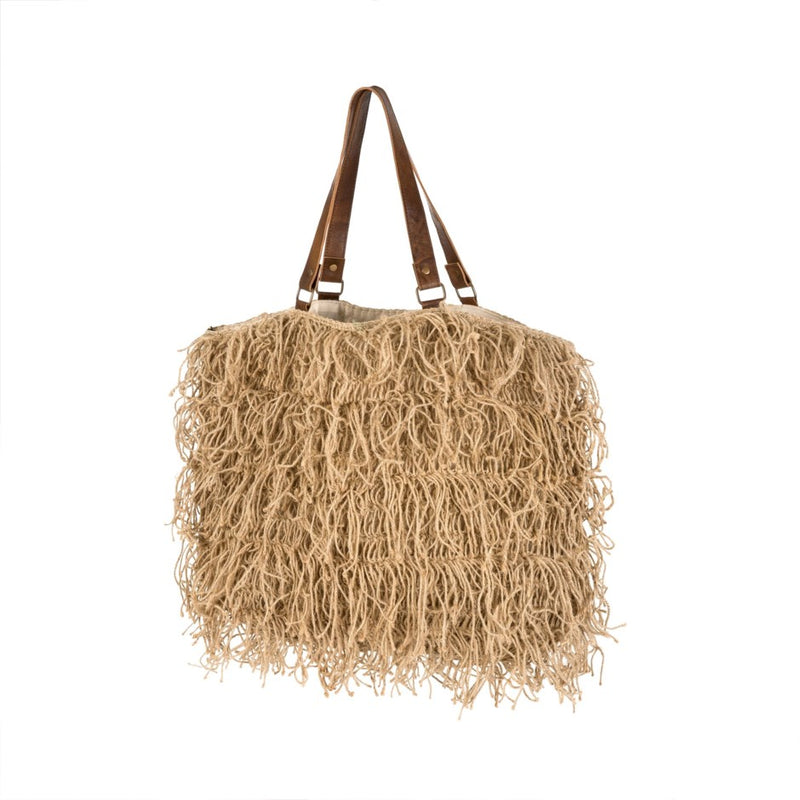 Frayed Fringe Tote