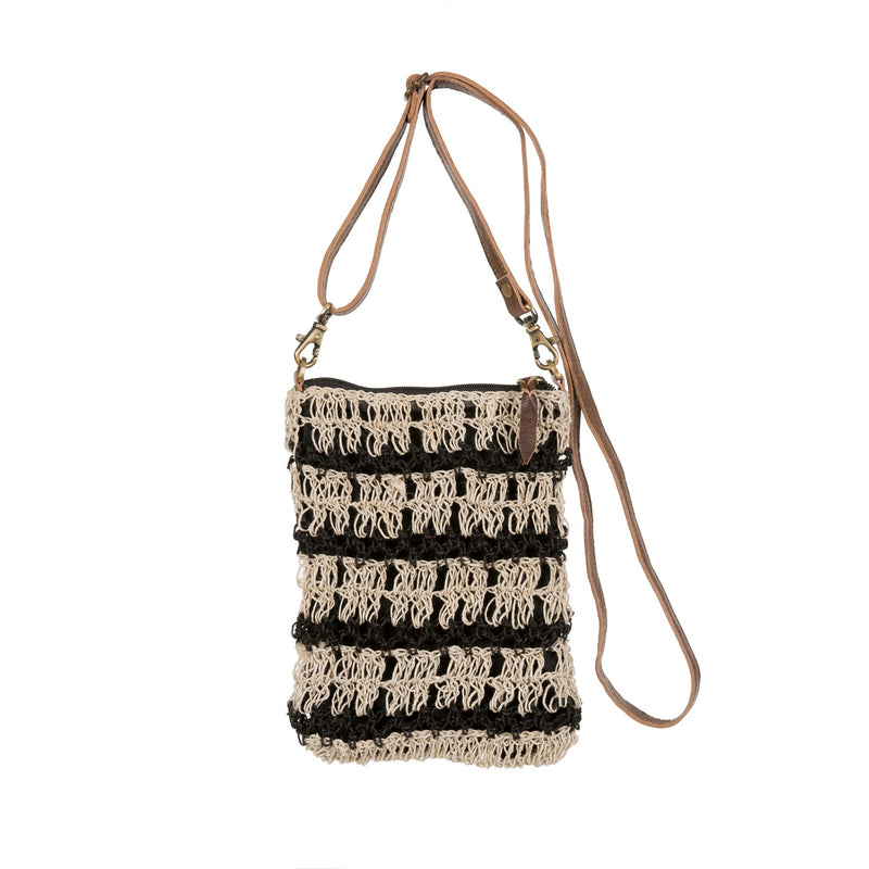 Sunset Hemp Crossbody Bag