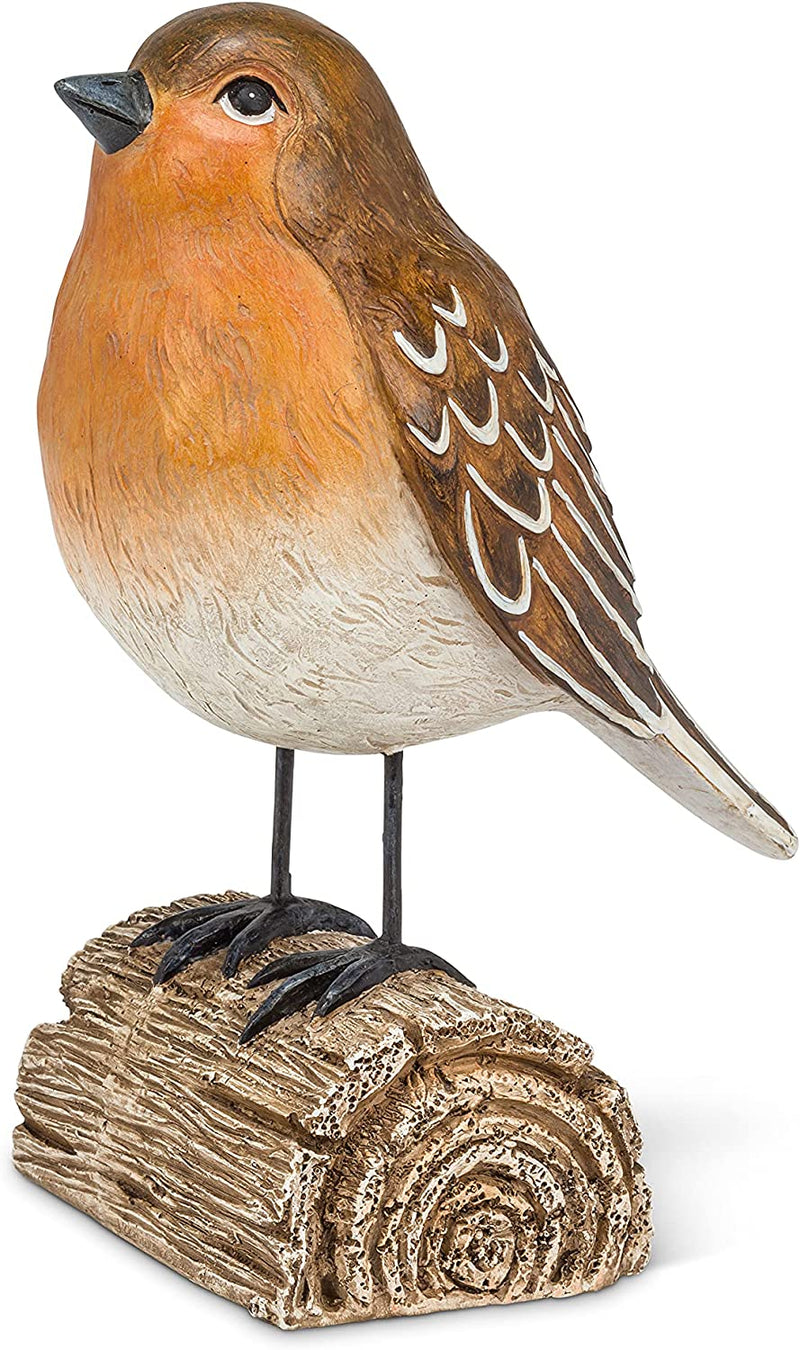 Bird on Log Decoration