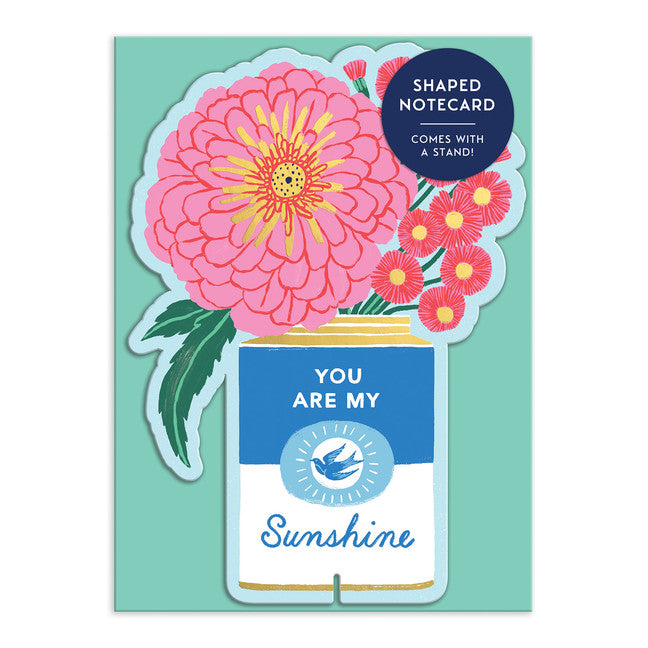 Ever Upward Love and Friendship Shaped Notecard