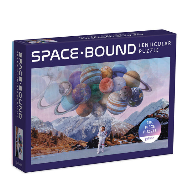 Space Bound 300 Piece Lenticular Puzzle by Raincoast Books