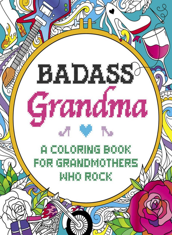 Badass Grandma Coloring Book