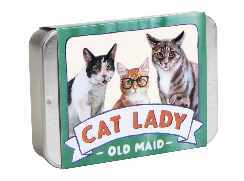 Cat Lady Old Maid Cards