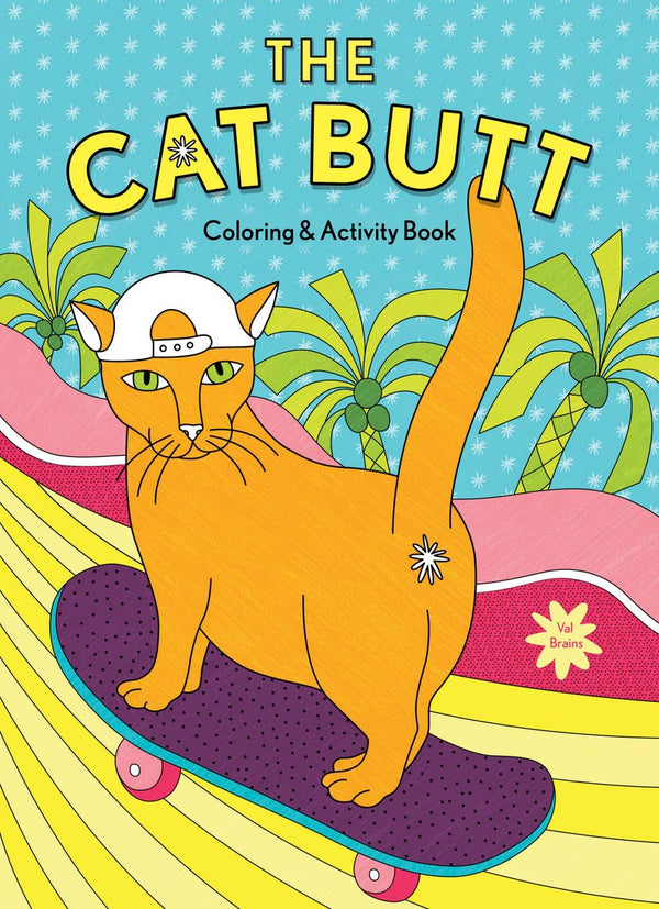 Cat Butt Coloring and Activity Book