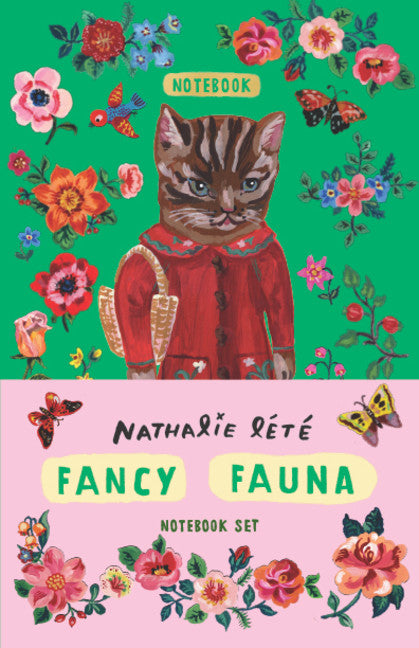 Fancy Fauna Notebook (Set of 2)