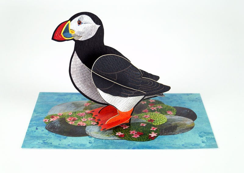 Puffin Pop Out Card
