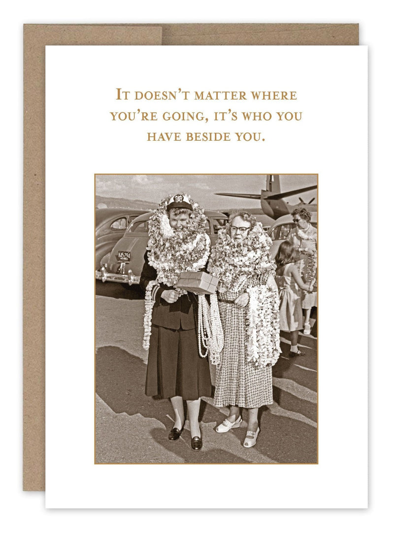 Where You're Going Card