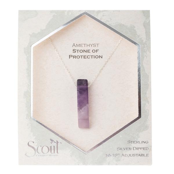 Amethyst - Stone of Protection - Necklace from Scout