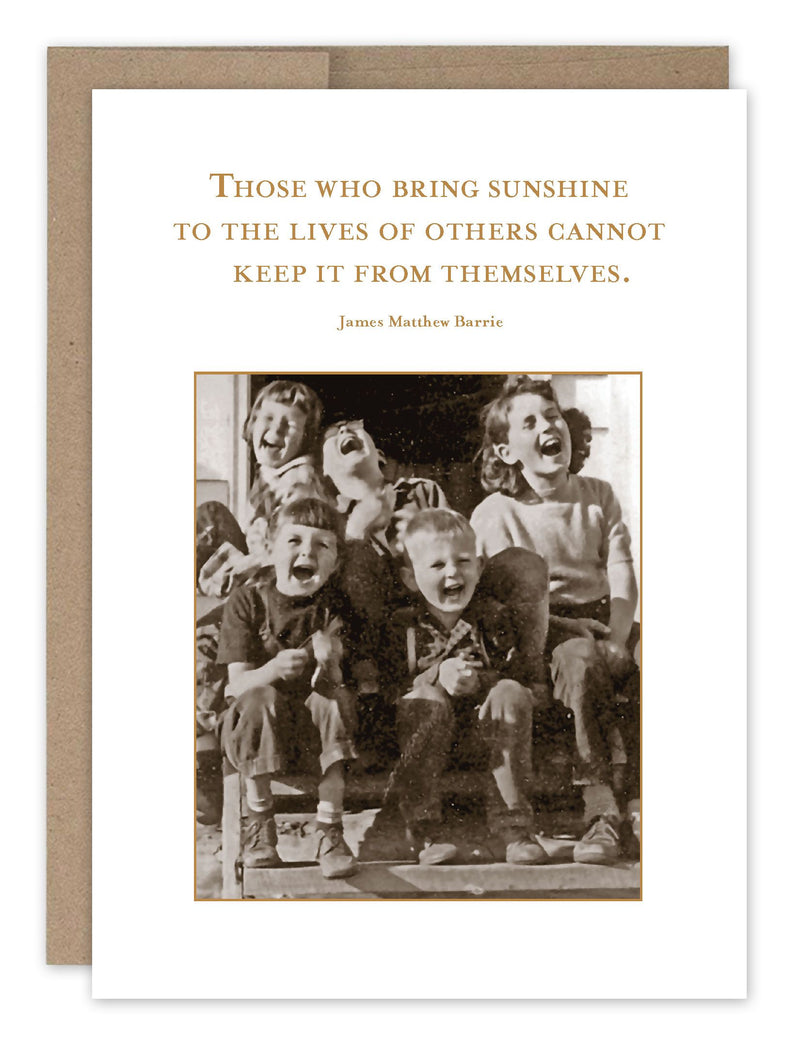 Bring Sunshine Birthday Card