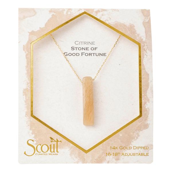 Stone Point Necklace
