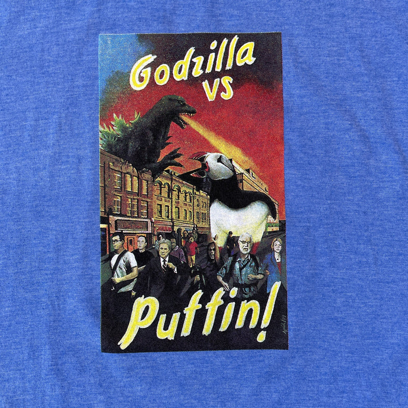 Godzilla VS Puffin T-Shirt