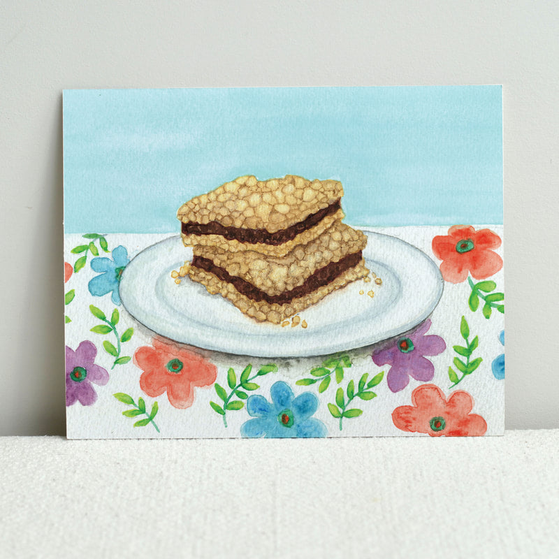 Date Squares Print 8x10