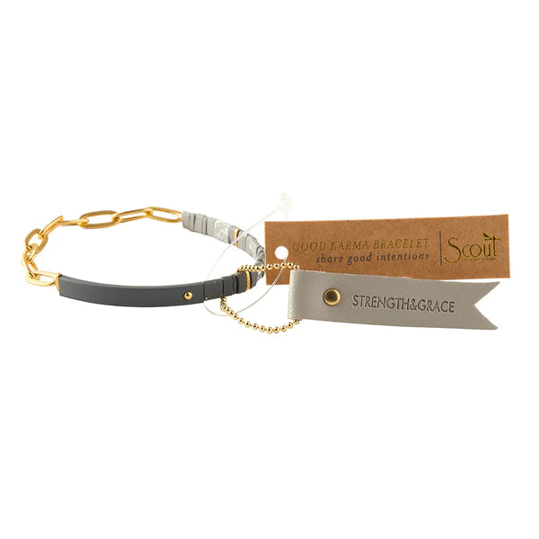 Good Karma Ombre Bracelet with Chain