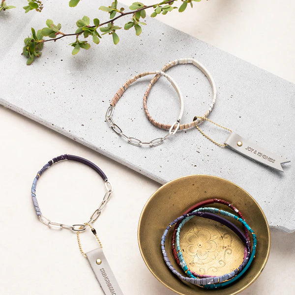 Good Karma Ombre Bracelet with Chain
