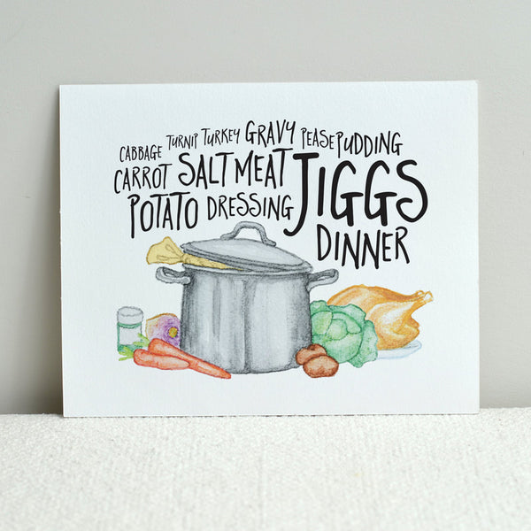 Jiggs Dinner 8x10 Print