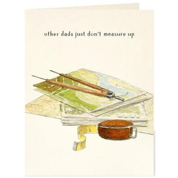 Measure of a Man Father's Day Card