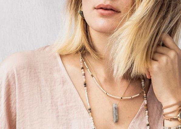 Stone Point Necklace