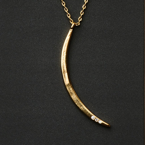 Gibbous Slice Necklace
