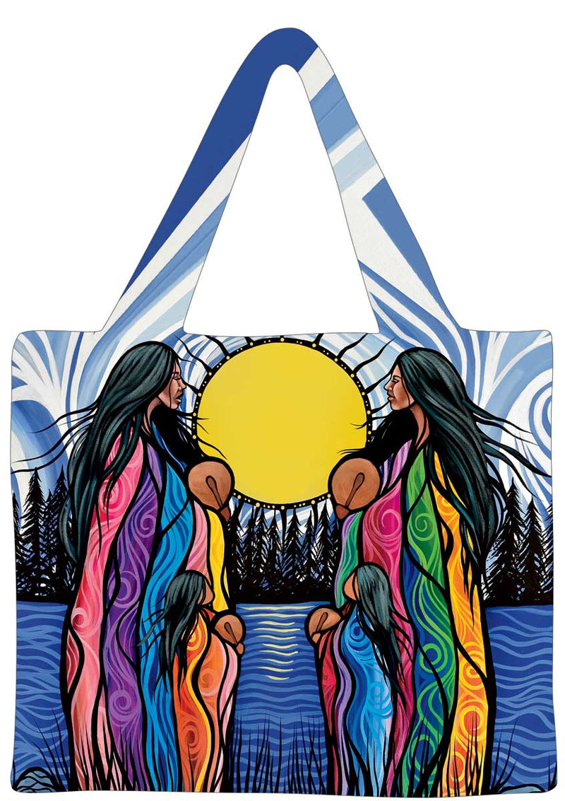 Mother Daughter Water Song Reusable Tote
