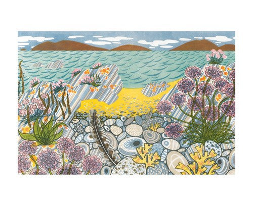 Pebble Shore Art Card