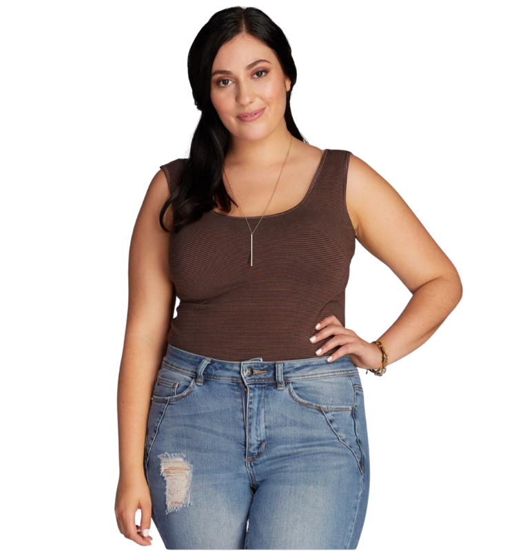 Plus Size Bamboo Tank Top