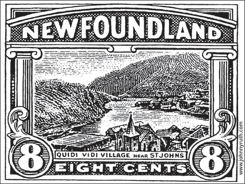 Quidi Vidi Stamp Sticker