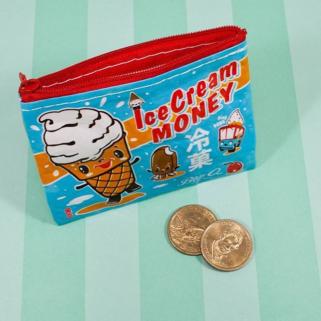 Ice Cream Money Coin Purse