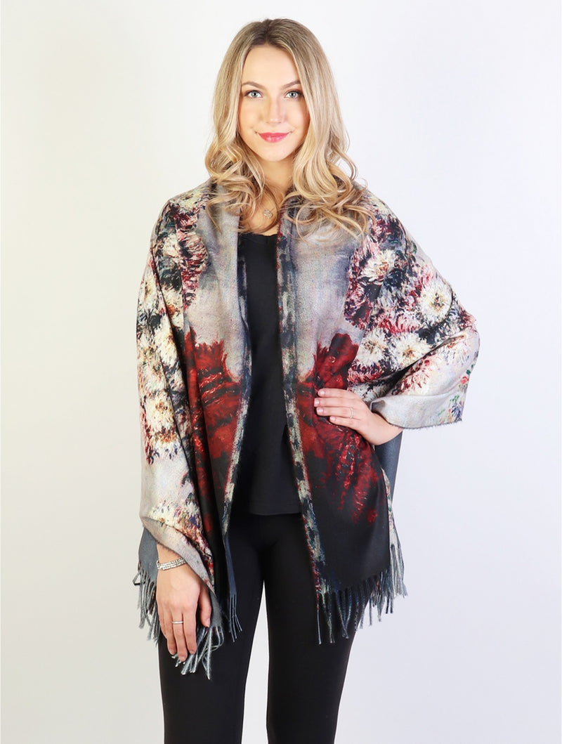 Assorted Oil Painting Scarf