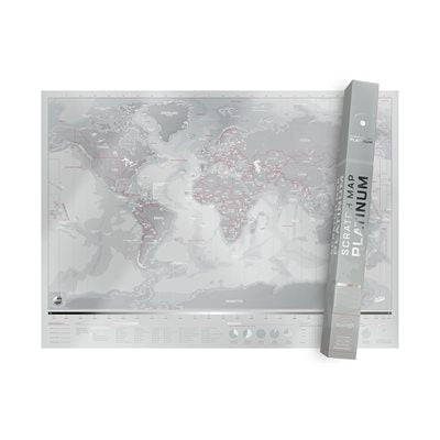 Platinum Scratch Map