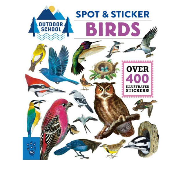 Birds-Outdoor School: Spot & Sticker