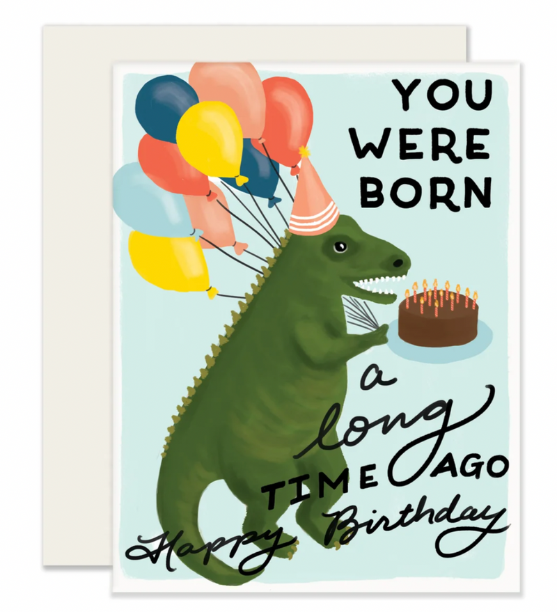 Dino Birthday Card